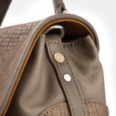 POSTINA® BABY IN  GREY OSTIA ANTICA PRINTED LEATHER | Zanellato
