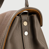 POSTINA® BABY IN GREY OSTIA ANTICA PRINTED LEATHER | Zanellato