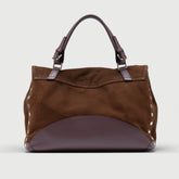 POSTINA® M IN BROWN LEGNO DI NOCE SUEDE | Zanellato