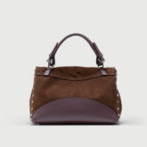POSTINA® S IN BROWN LEGNO DI NOCE SUEDE | Zanellato