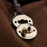 DOTTA® S IN BROWN LEGNO DI NOCE SUEDE | Zanellato
