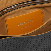 POSTINA® SMALL LEATHER BAG VENISSA BLACK BLACK | Zanellato